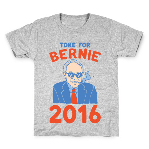 Toke For Bernie 2016 Kids T-Shirt