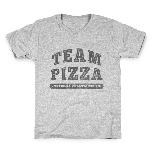 Team Pizza Kids T-Shirt