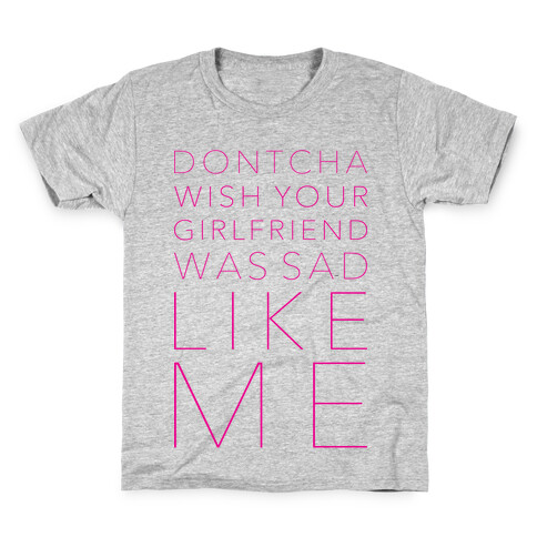 Sad Like Me Kids T-Shirt