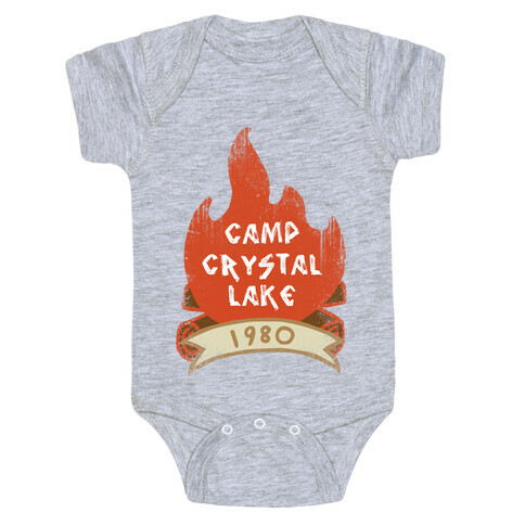 Crystal Lake Summer Camp Baby One-Piece