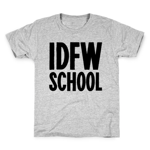 IDFW School Kids T-Shirt