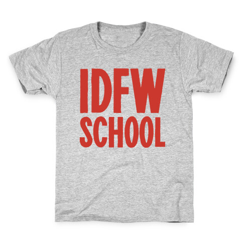 IDFW School Kids T-Shirt