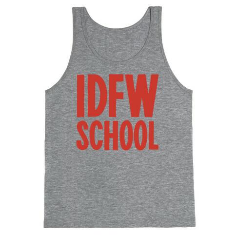 IDFW School Tank Top