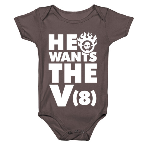 He Wants the V8 Baby One-Piece