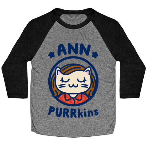 Ann Purrkins Baseball Tee