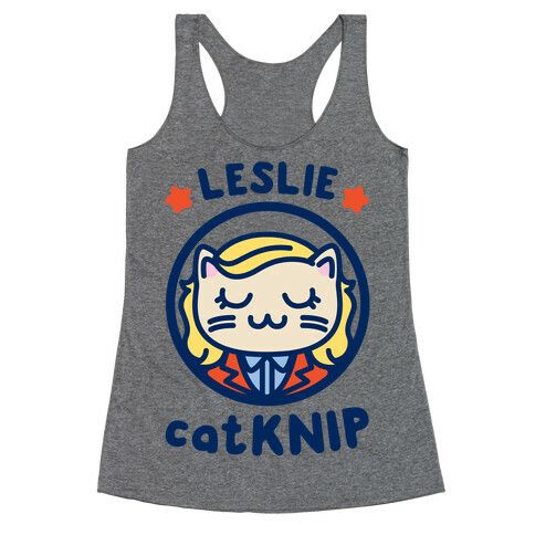 Leslie Catknip Racerback Tank Top