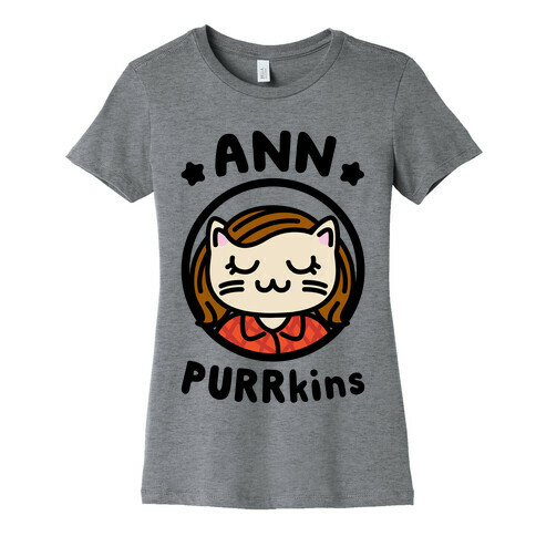 Ann Purrkins Womens T-Shirt