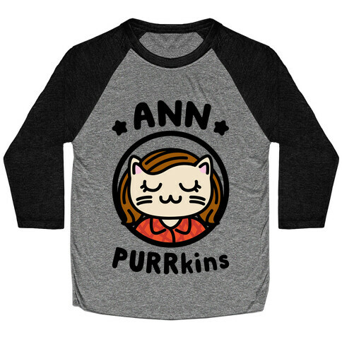 Ann Purrkins Baseball Tee