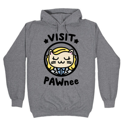 Visit Pawnee Hooded Sweatshirt