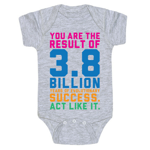 Evolutionary Success Baby One-Piece