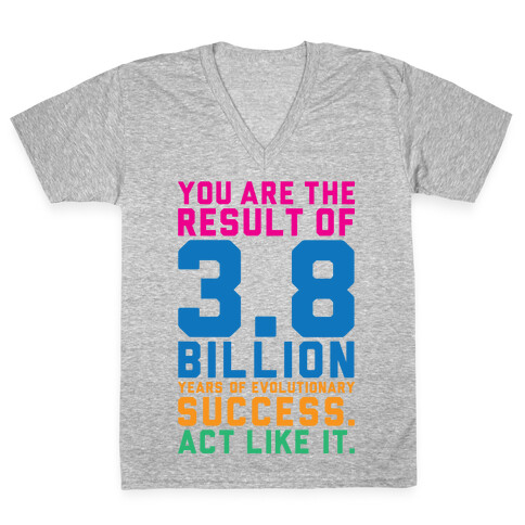 Evolutionary Success V-Neck Tee Shirt