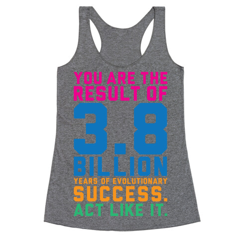 Evolutionary Success Racerback Tank Top