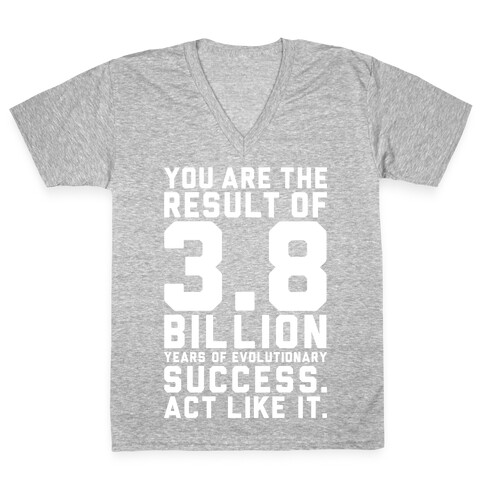 Evolutionary Success V-Neck Tee Shirt