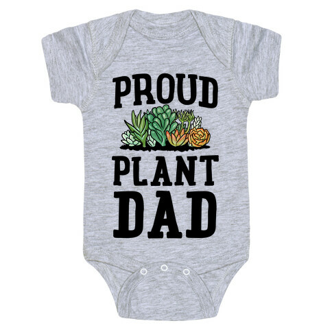 Proud Plant Dad Baby One-Piece