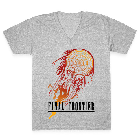 Final Frontier V-Neck Tee Shirt