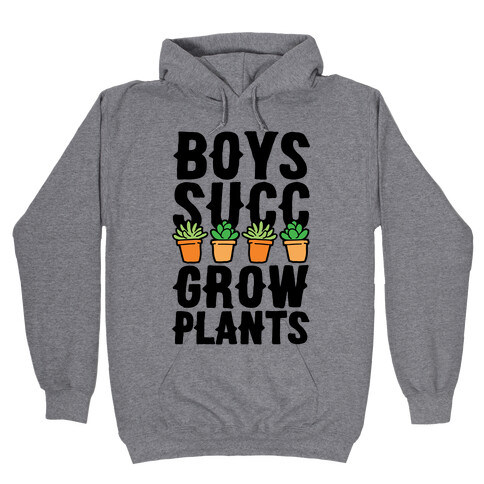 Boys Succ Grow Plants Hooded Sweatshirt