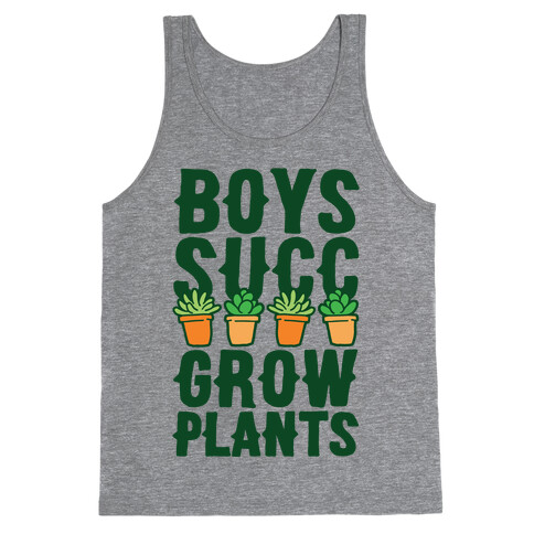 Boys Succ Grow Plants Tank Top