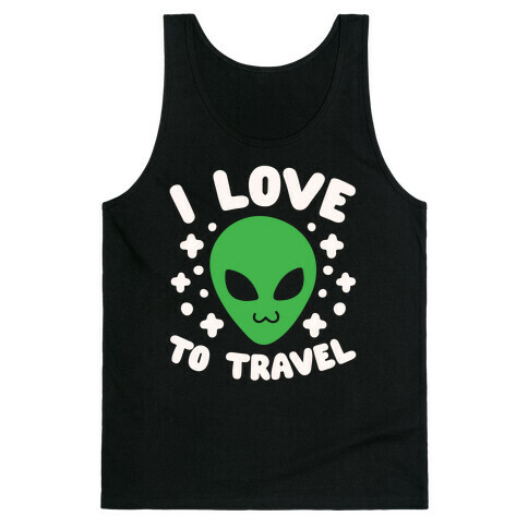 I Love To Travel Tank Top