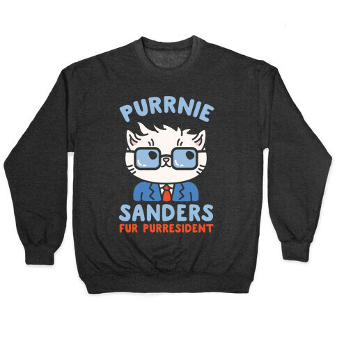 Purrnie Sanders Fur Purresident Pullover