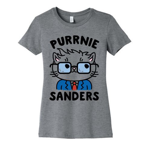 Purrnie Sanders Womens T-Shirt