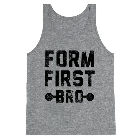 Form First Bro Tank Top