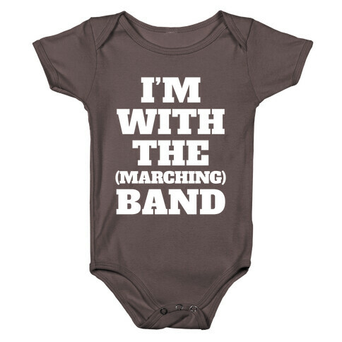 I'm With the (Marching) Band Baby One-Piece