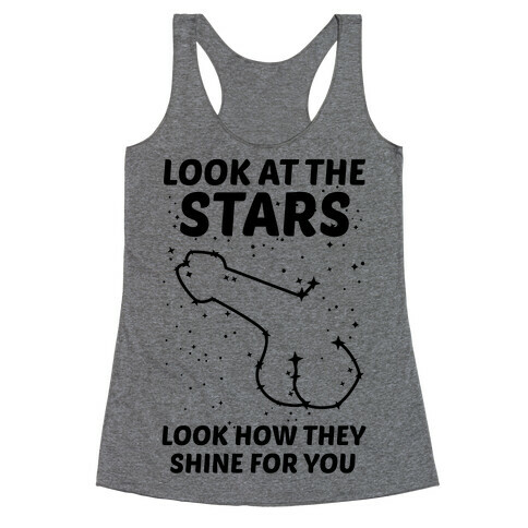 Penis Constellation Racerback Tank Top