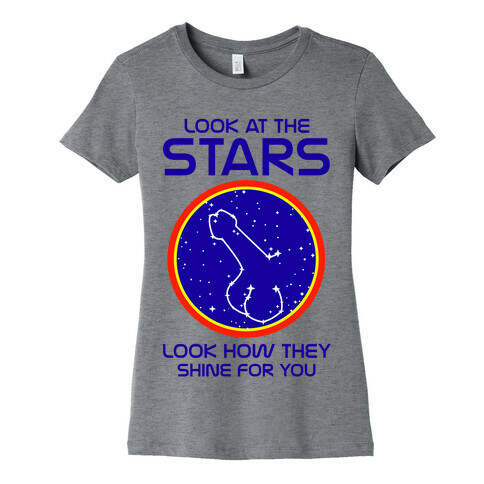 Penis Constellation Womens T-Shirt