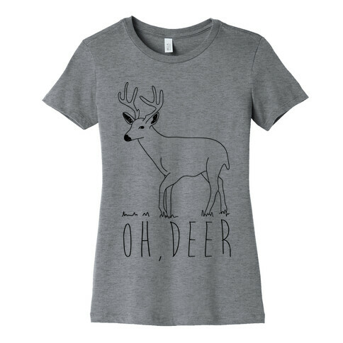 Oh Deer Womens T-Shirt