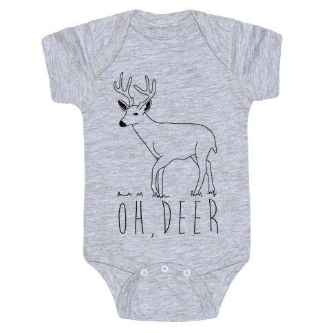 Oh Deer Baby One-Piece