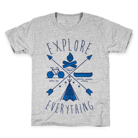 Explore Everything Kids T-Shirt