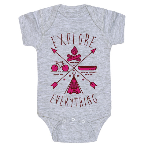 Explore Everything Baby One-Piece