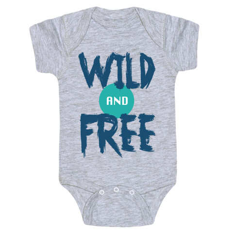WILD and FREE (tank) Baby One-Piece