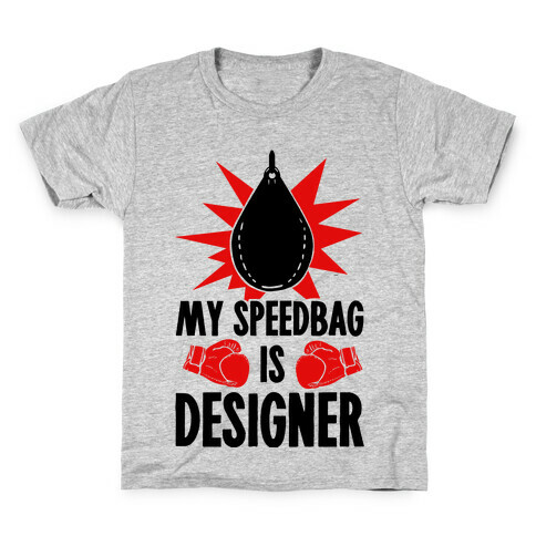 My Speedbag is Designer Kids T-Shirt