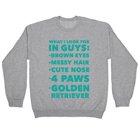 Golden Retriever Pullover