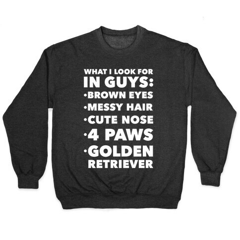 Golden Retriever Pullover