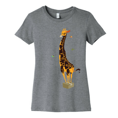 Stand Tall Giraffe Womens T-Shirt