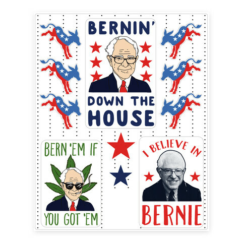 Bernin' Down the House  Stickers and Decal Sheet