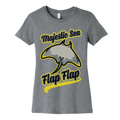 Majestic Sea Flap Flap Womens T-Shirt