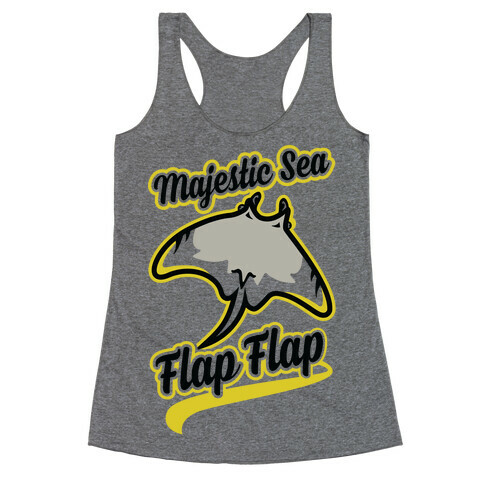 Majestic Sea Flap Flap Racerback Tank Top