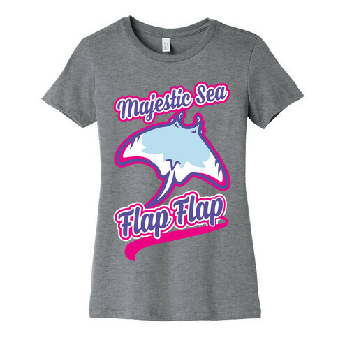 Majestic Sea Flap Flap Womens T-Shirt