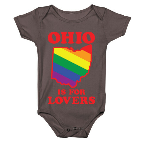 Ohio is for Lovers Baby One-Piece