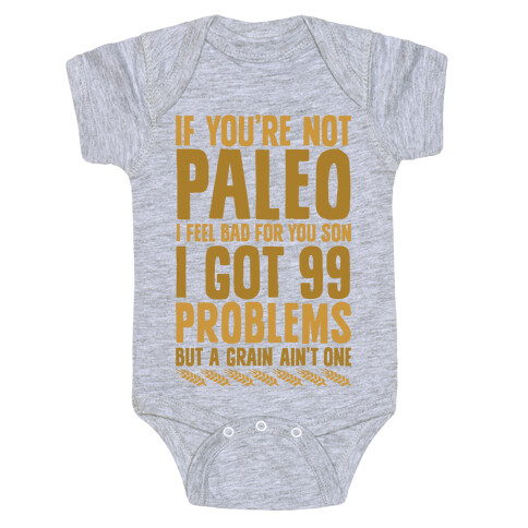 Paleo Problems Baby One-Piece
