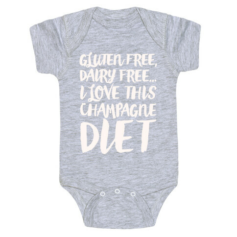 Champagne Diet Baby One-Piece