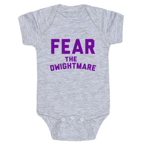 Fear the Dwightmare Baby One-Piece
