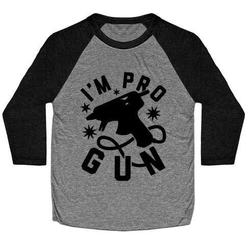 I'm Pro Glue Gun Baseball Tee