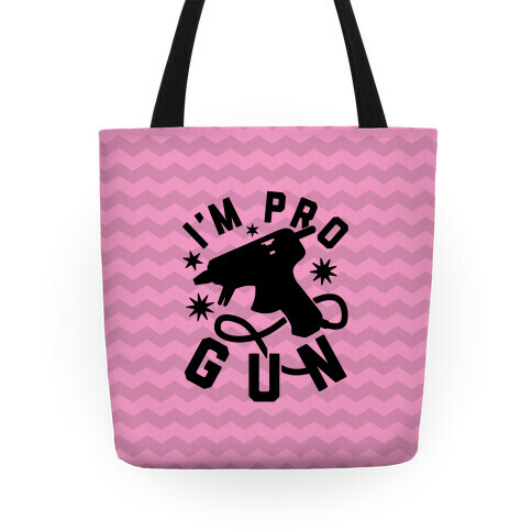 I'm Pro Glue Gun Tote