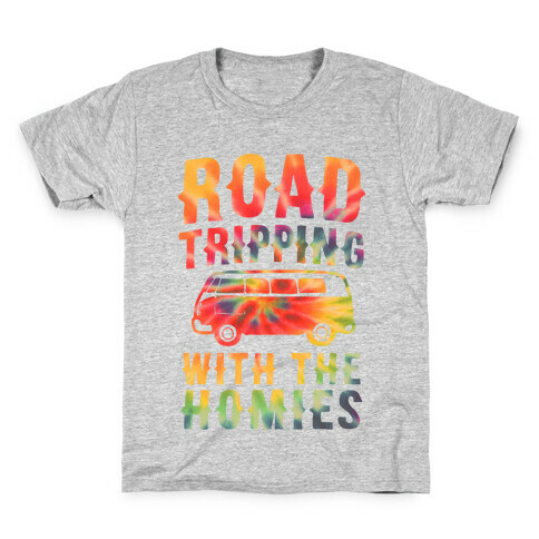 Road Tripping With the Homies Kids T-Shirt