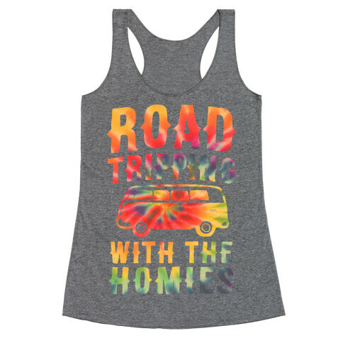 Road Tripping With the Homies Racerback Tank Top