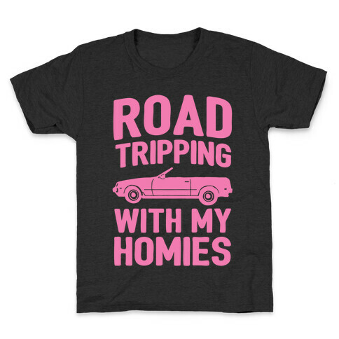 Road Tripping With My Homies Kids T-Shirt